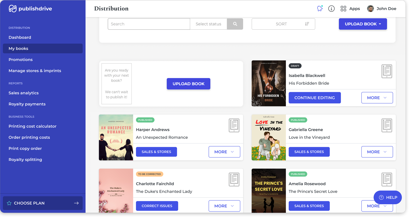 book title management software